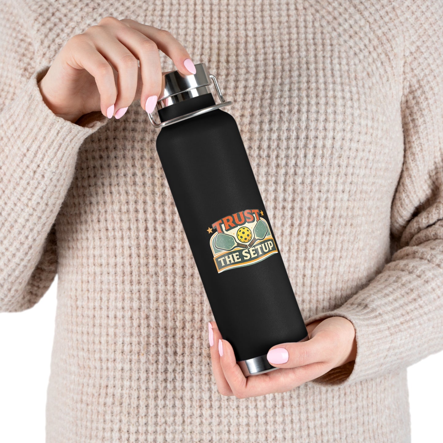 "Trust the Setup" Water Bottle