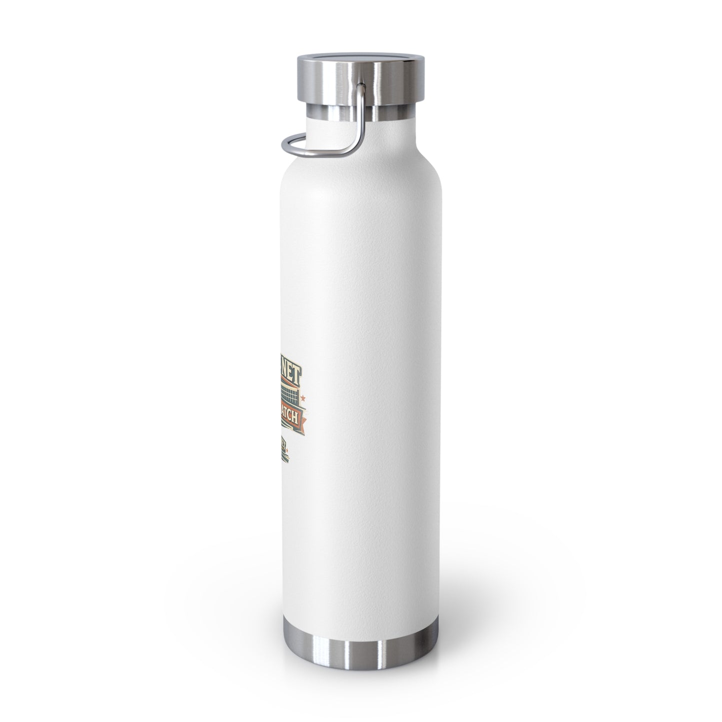 "Win the Net  Win The Match" Water Bottle