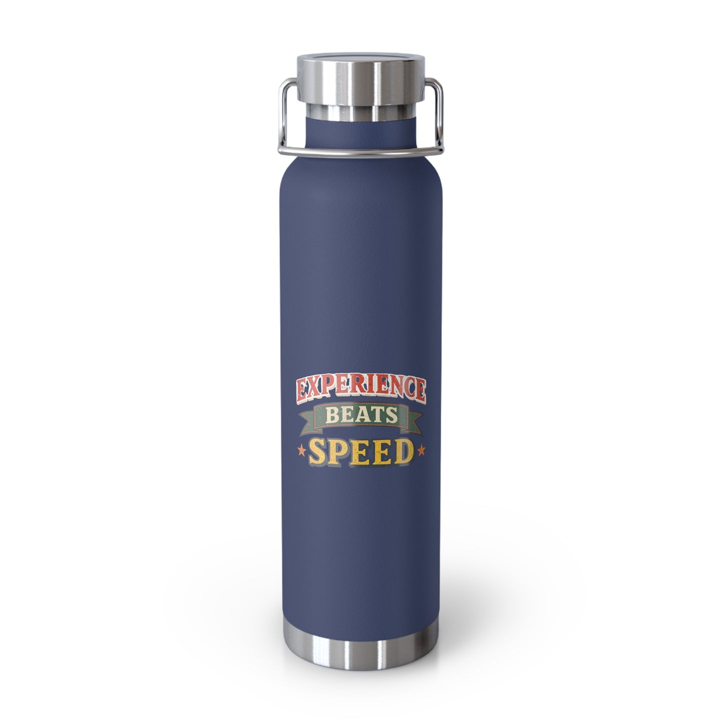 "Experience Beats Speed" Water Bottle