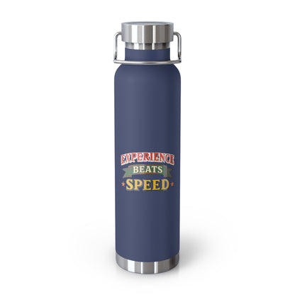 "Experience Beats Speed" Water Bottle