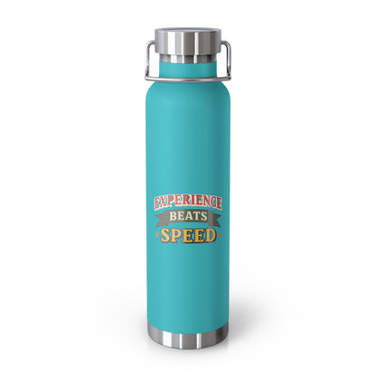 "Experience Beats Speed" Water Bottle
