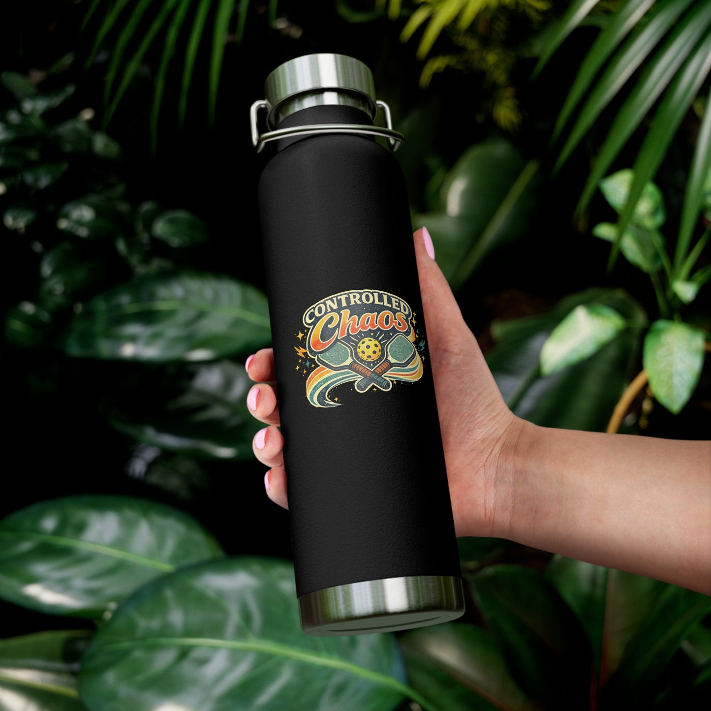 "Controlled Chaos" Water Bottle