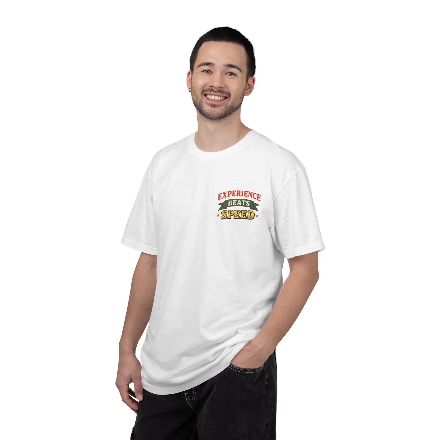 "Experience Beats Speed" Tee