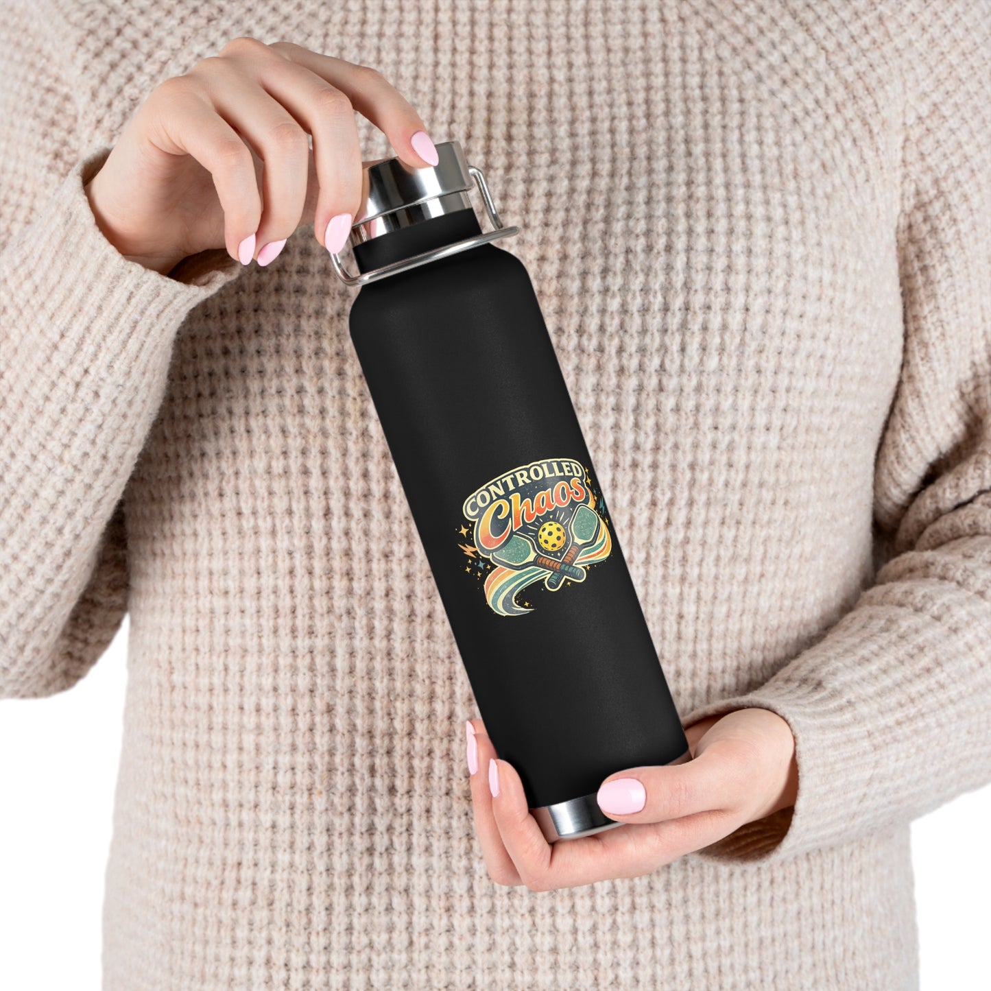 "Controlled Chaos" Water Bottle