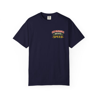 "Experience Beats Speed" Tee
