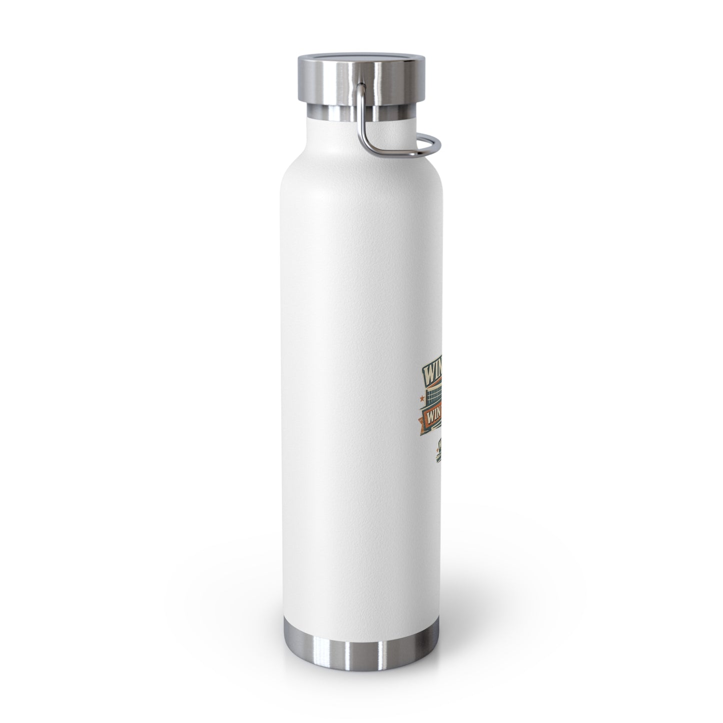 "Win the Net  Win The Match" Water Bottle