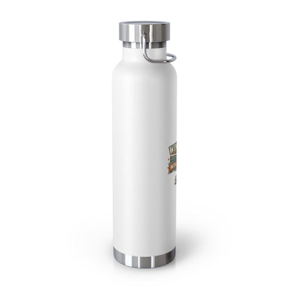 "Win the Net  Win The Match" Water Bottle