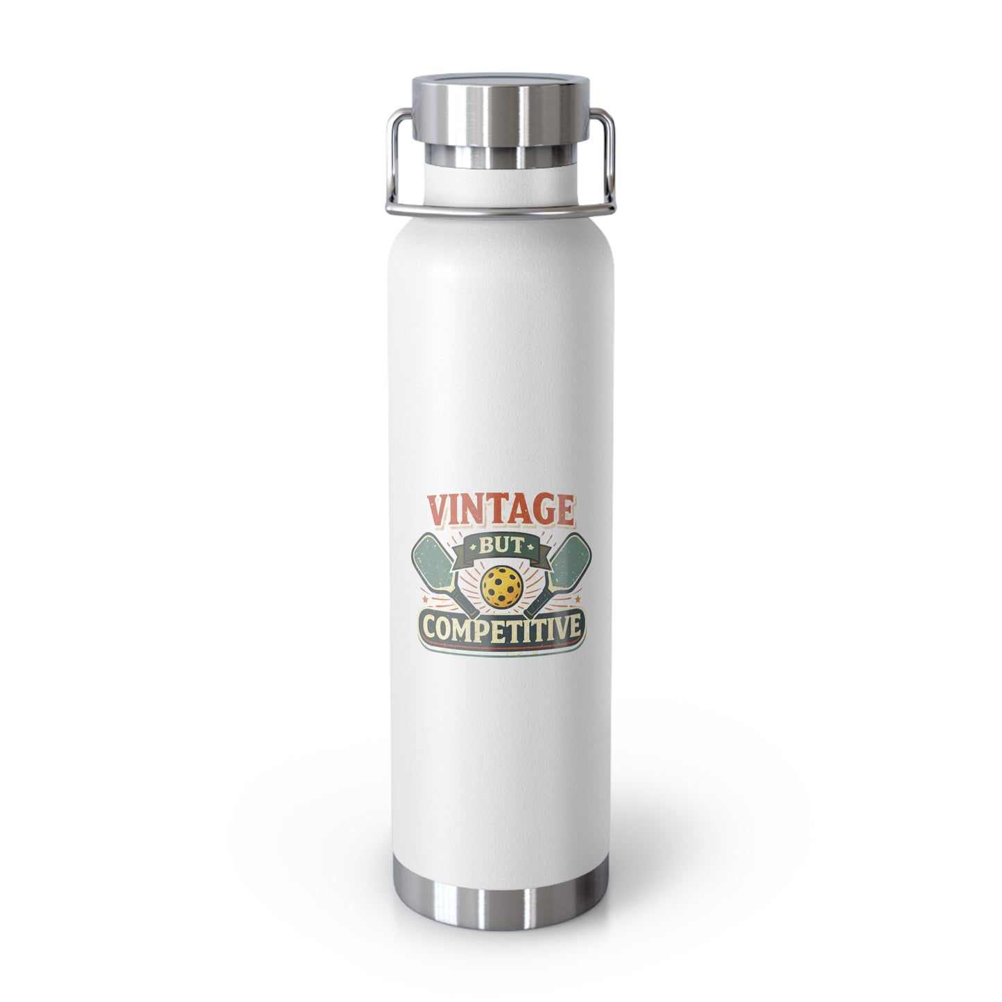 "Vintage But Competitive" Water Bottle