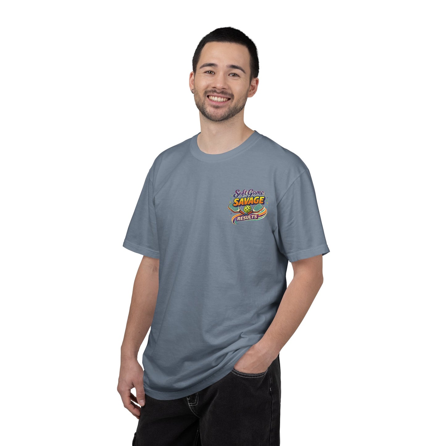 "Soft Game Savage Results" Tee