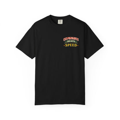 "Experience Beats Speed" Tee